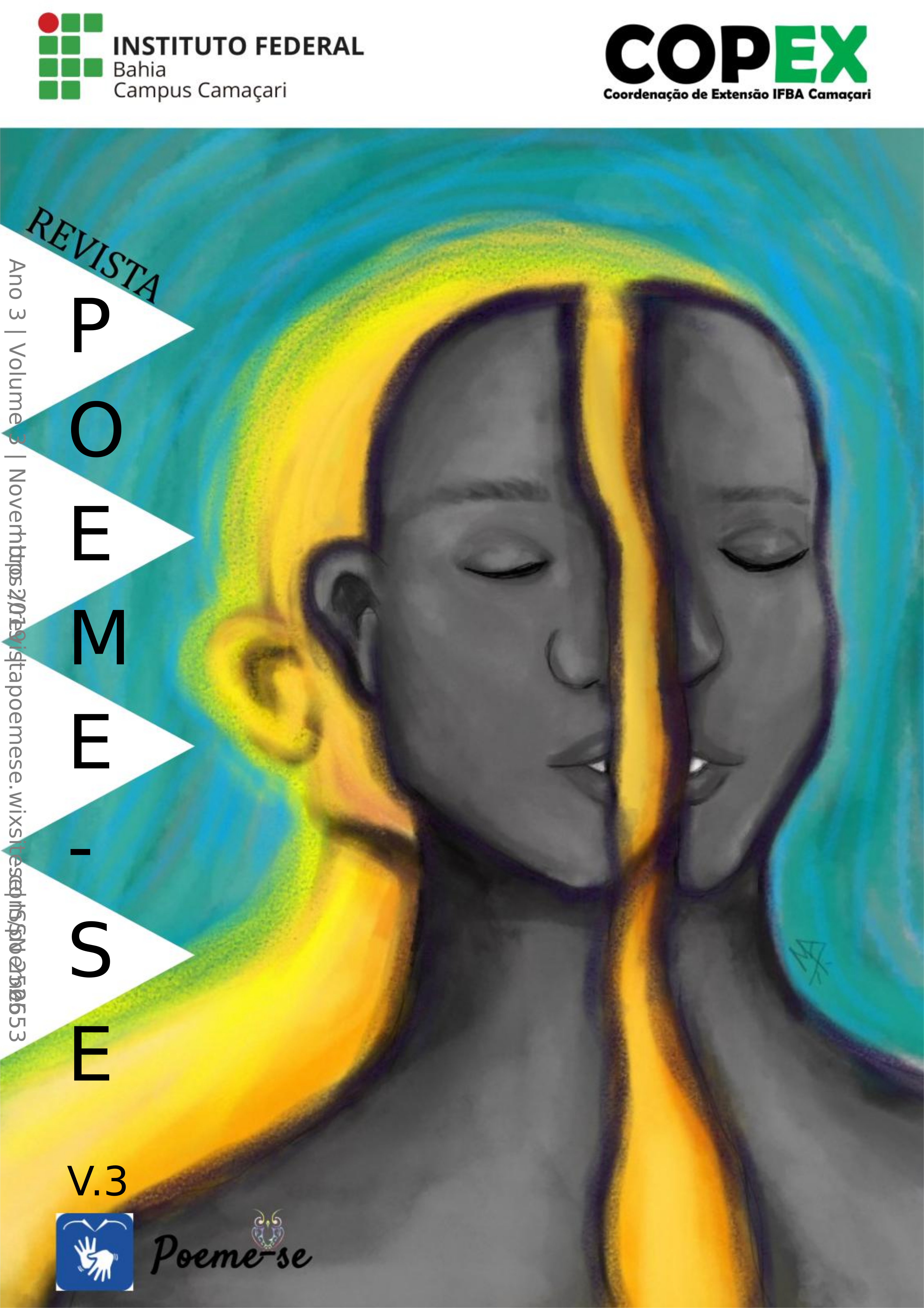 Capa da Revista Poeme-se Volume Número 3